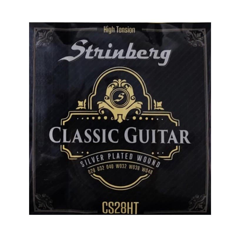 Encordoamento Strinberg Violão Cordas de Nylon Tensão Alta CS28HT
