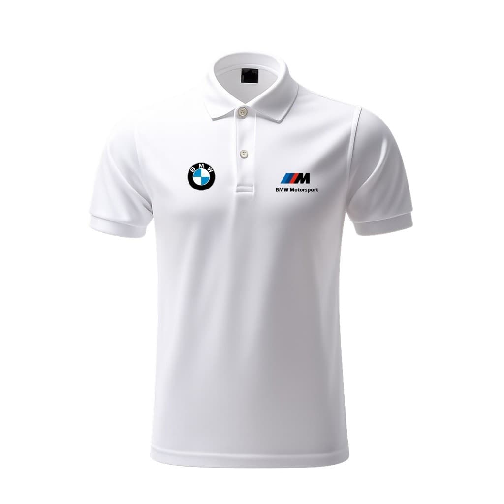 Camiseta BMW MotorSport Blusa Masculina Camisa Gola Polo