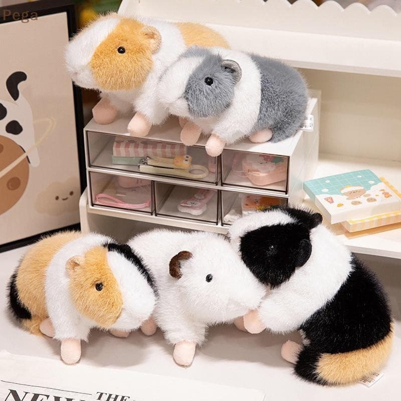 [Pega-t] 1 Peça 15/20cm Porco Holandês Rato Boneca De Pelúcia Decoração De Casa Bonito Cobaia Brinquedos Presente De Ani