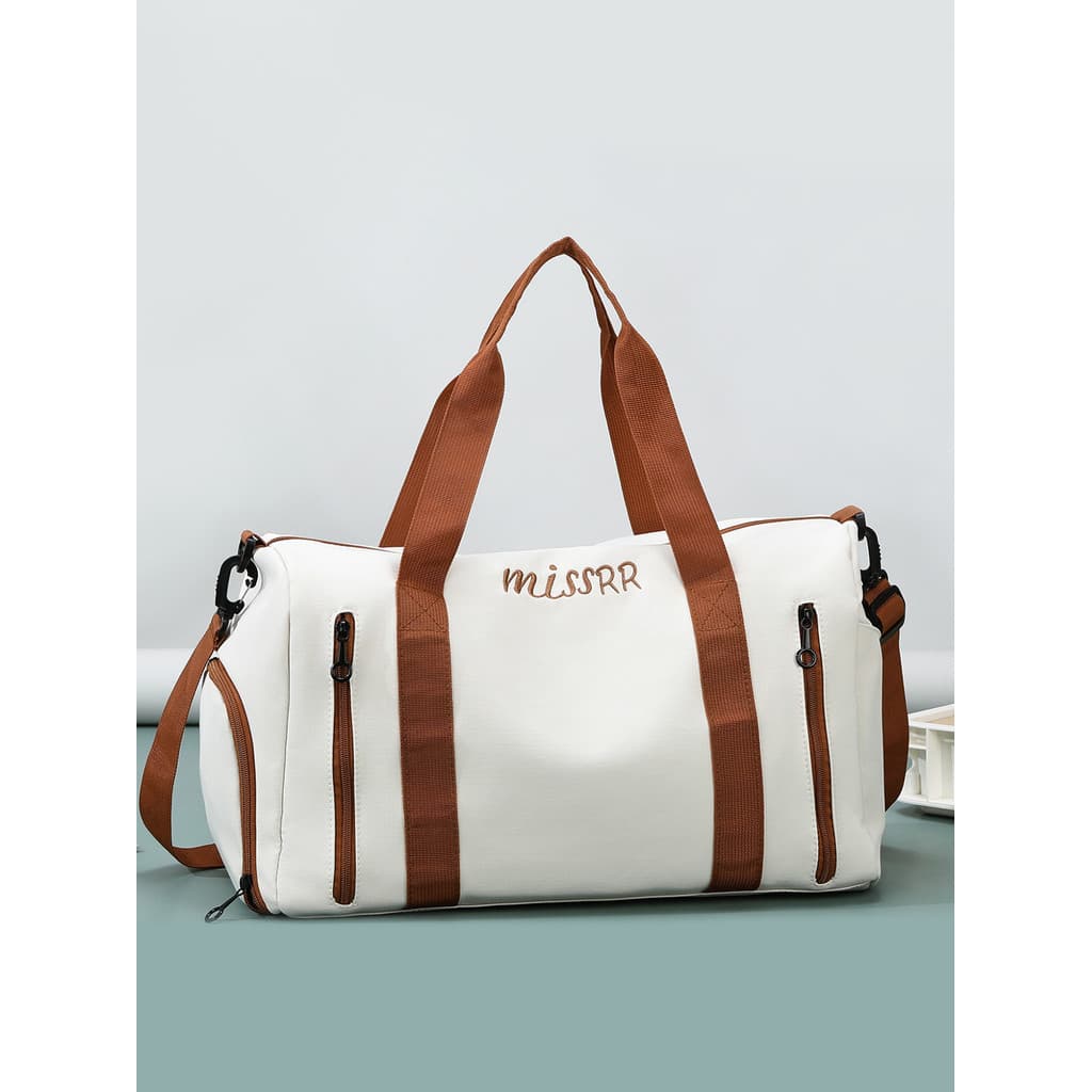 Bolsa de viagem de grande capacidade, leve, independente, armazém de sapatos, academia, portátil, Cross-body, bolsa espo
