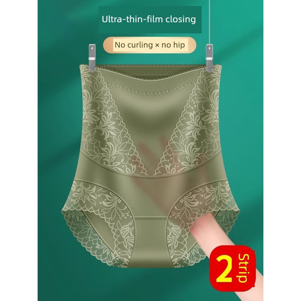 Calcinha plus size cintura Calcinha alta com controle de barriga Calcinha cós alto modeladora Ultra-alta cintura Hi