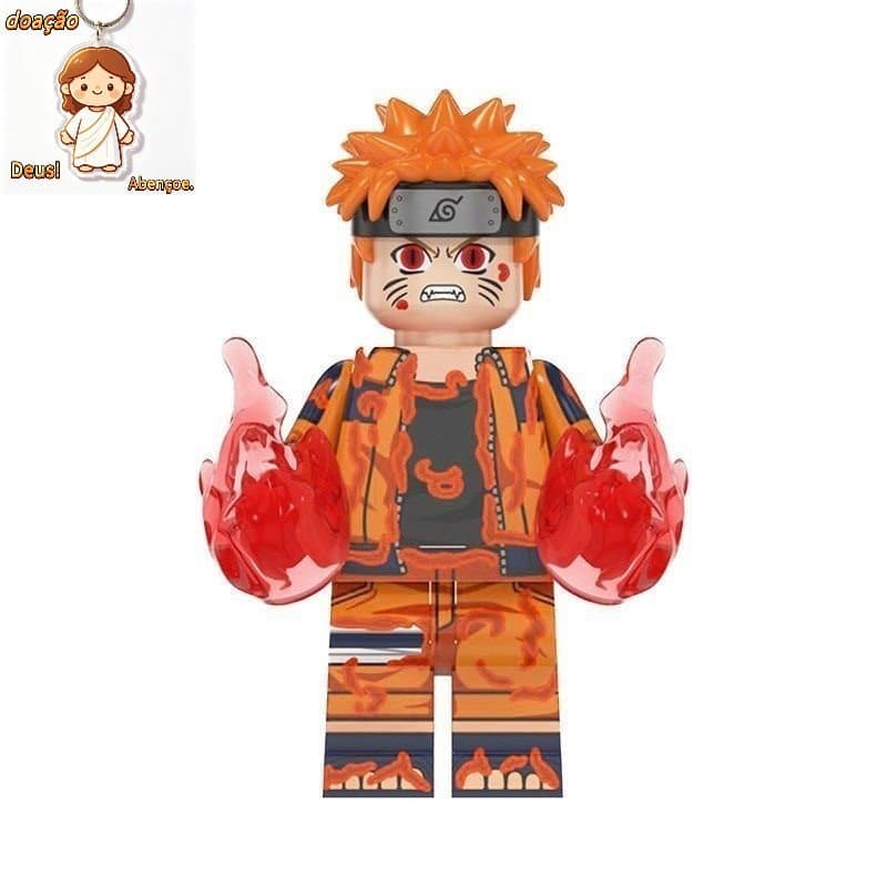 Blocos compatíveis com Lego Naruto Uchiha Itachi Ossos Brinquedos