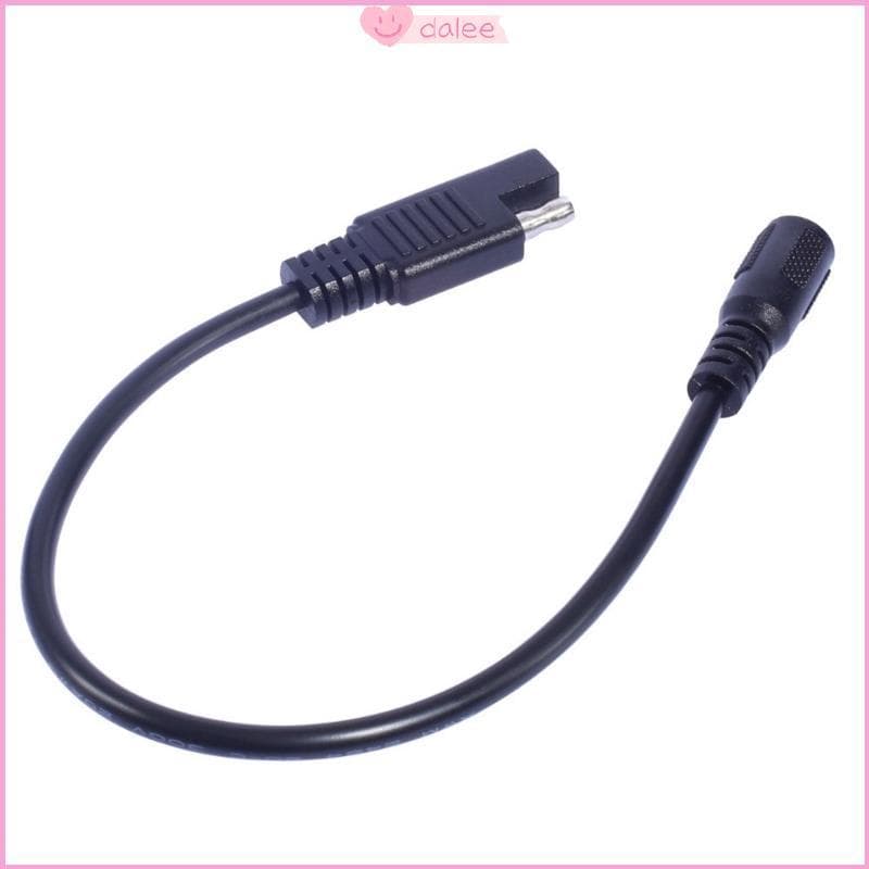 DALEE 25cm DC5 5x2 1mm Fêmea Para SAE Adaptador Conversor Painel Solar