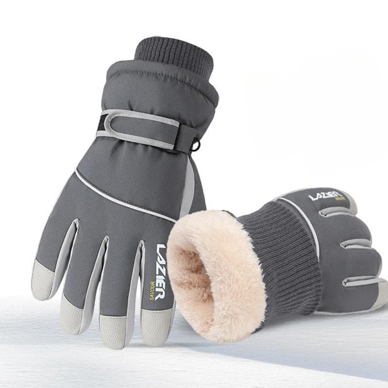 Inverno Ao Ar Livre Luvas De Neve Patinação Snowboard À Prova Vento Quente Esqui Lã Motocicleta Ciclismo Luva