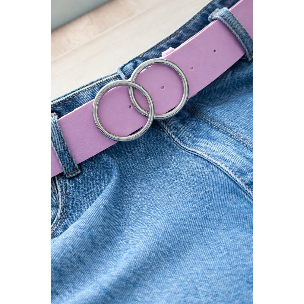 Cinto Feminino 2 argolas, Argola Dupla moda Tendência