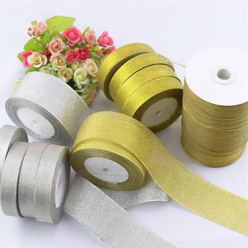 0.6-4cm fita vermelha artesanal diy Material Glitter fita fita fita fita fita bolo de casamento decoração presente