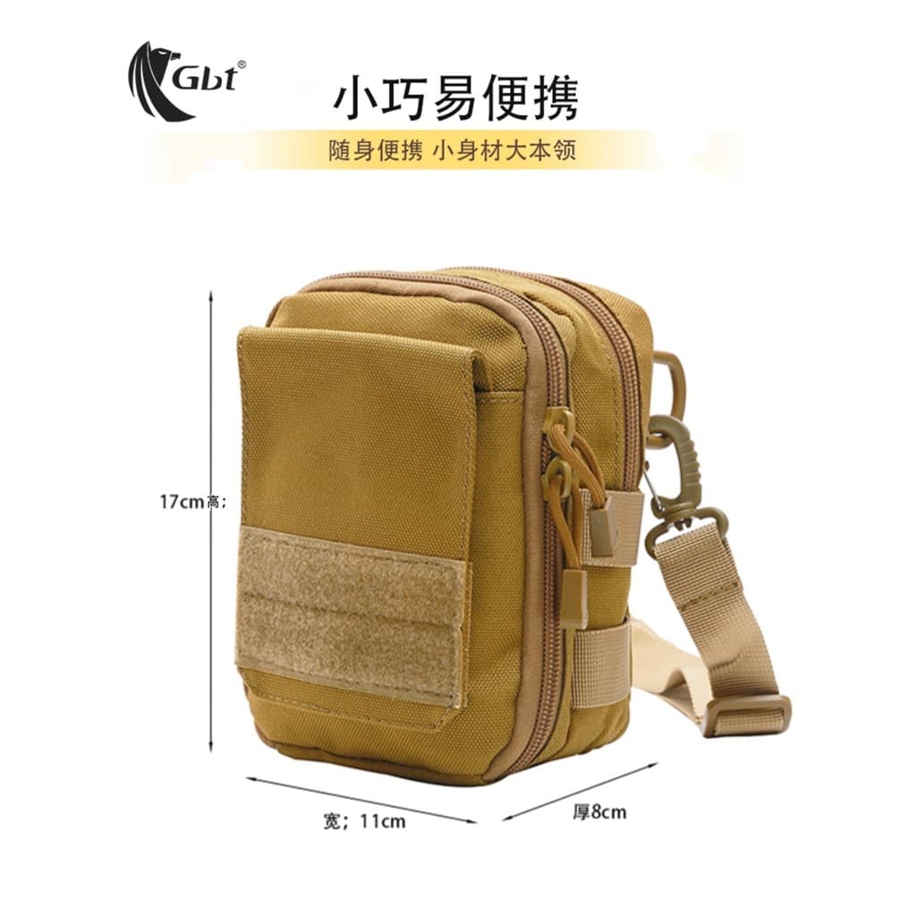 Saco de cintura tático ao ar livre camuflagem saco esportes ao ar livre moeda bolsa usar cinto saco do telefone móvel