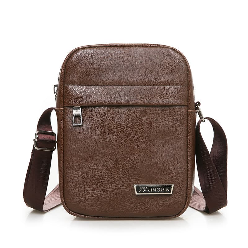 Versão coreana na moda Casual lona bolsa masculina 2024 novo estilo bolsa de lona masculina bolsa de ombro negócios ao a