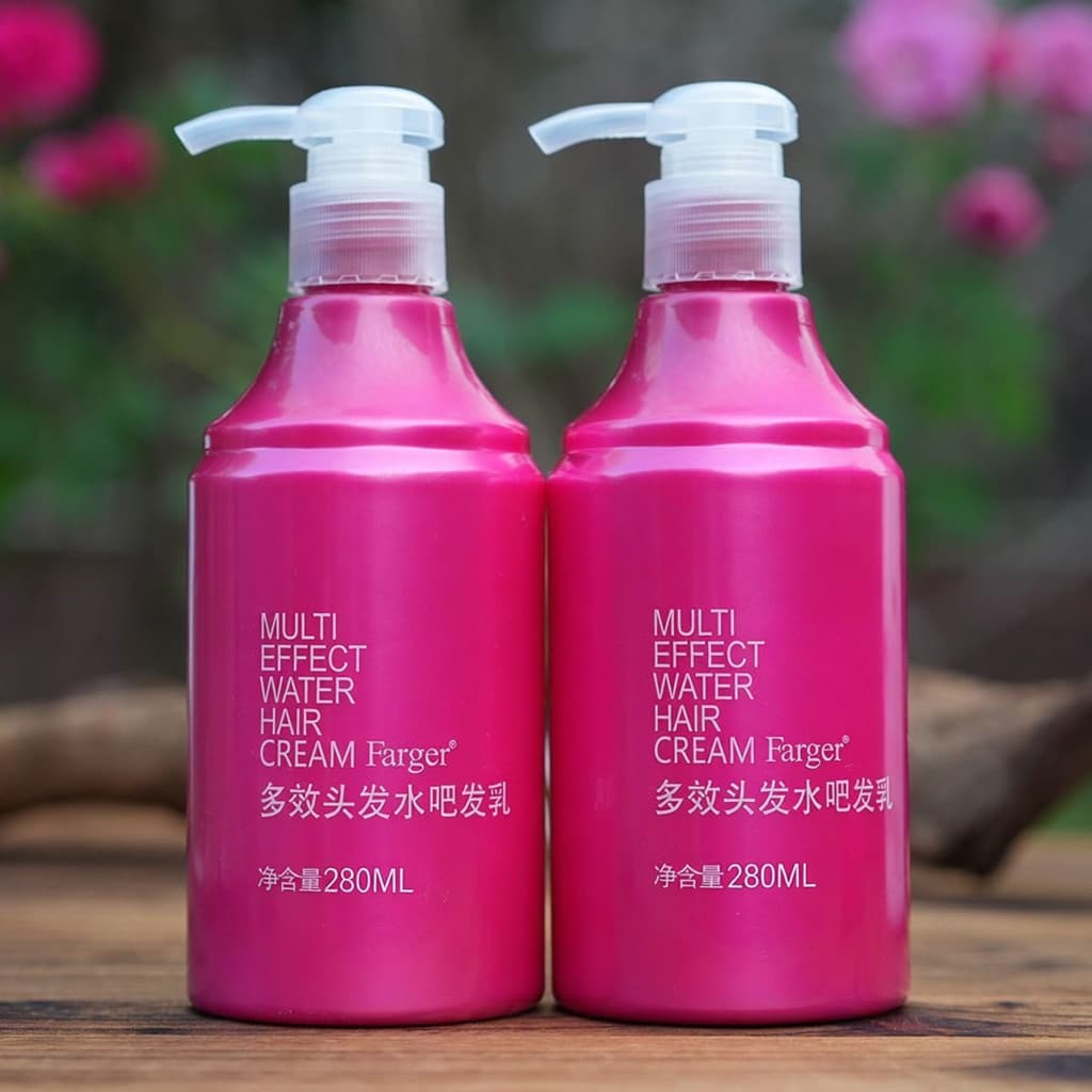 Farger Hair Song Multi-Efeito Loção para Cabelo Barra Loção para Cabelos Encaracolados Perm Elastin Hidratante Estilo Ap