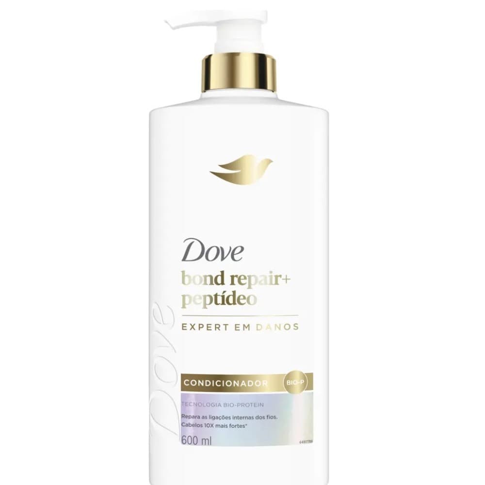 Condicionador Dove Pump Bond Repair+Peptideo 600ml