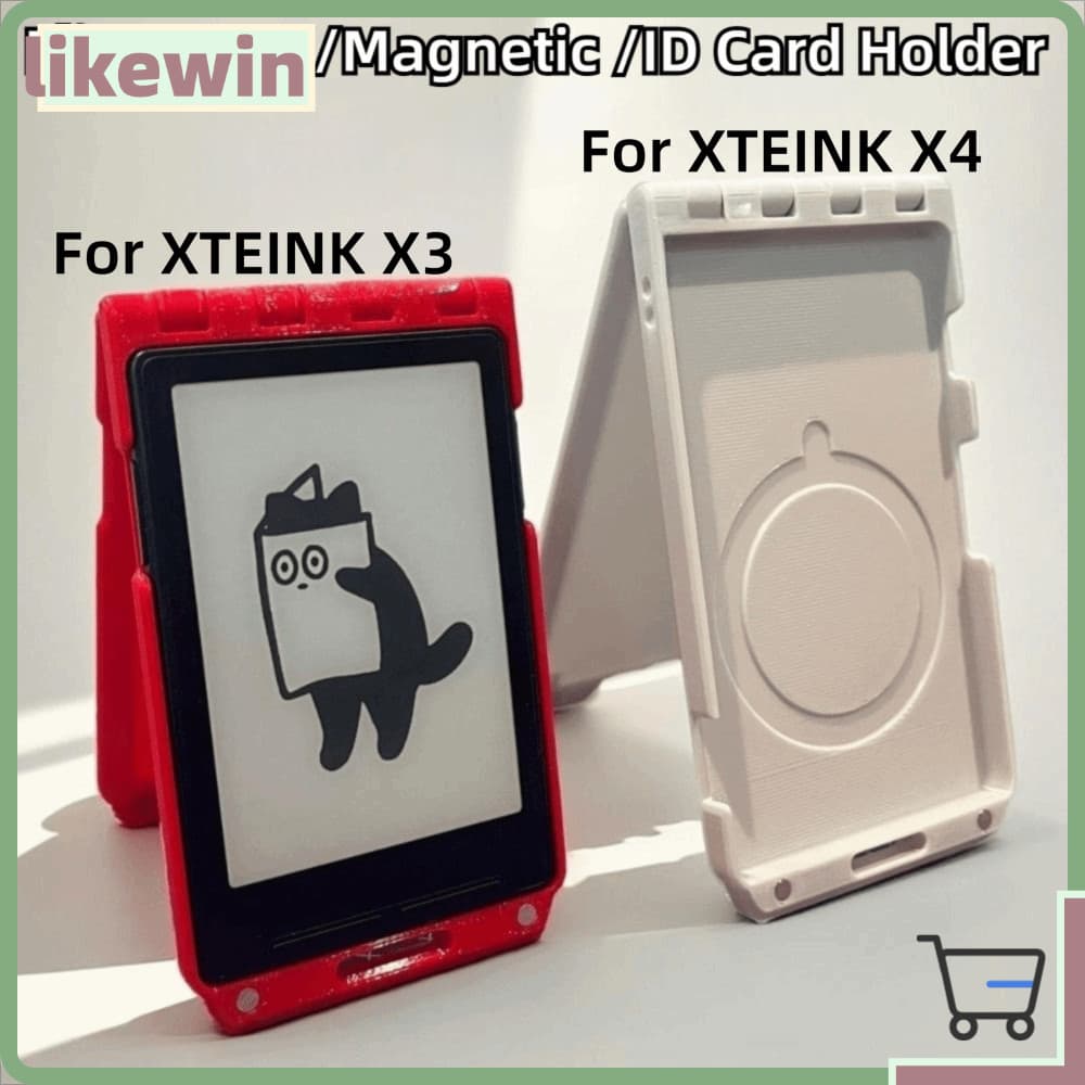 Capa Protetora KIND , Leitor Eletrônico Flip-top Com Alinhamento Automático , Cobertura Total Para XTEINK X3 X4
