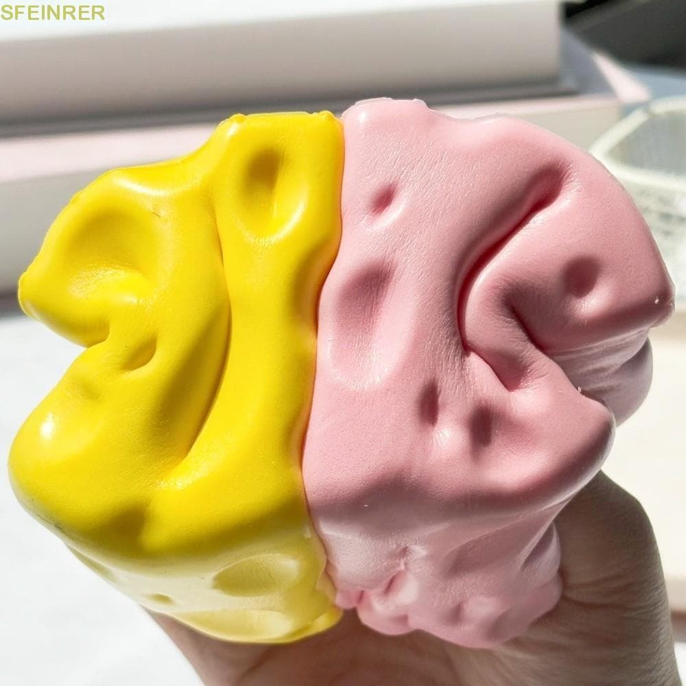 Cubo Espremido De Queijo SFEINRER , Brinquedo Mole Realista De 6 Cm , Pitada Para Alívio De Ansiedade E Relaxamento Manu