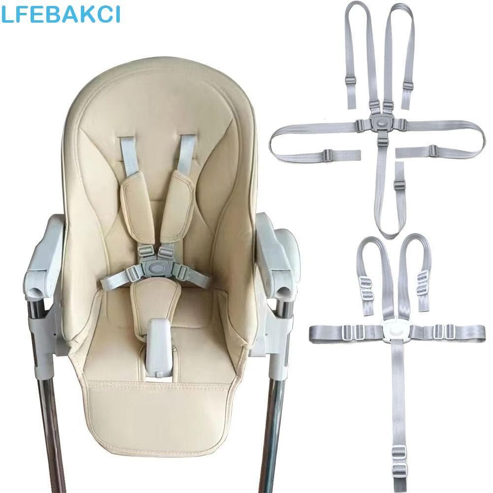 Cinto Para Cadeira De Alimentação De Bebê  , Alças Resistentes Alta Com Fivela De Liberação Rápida , 5 Pontos