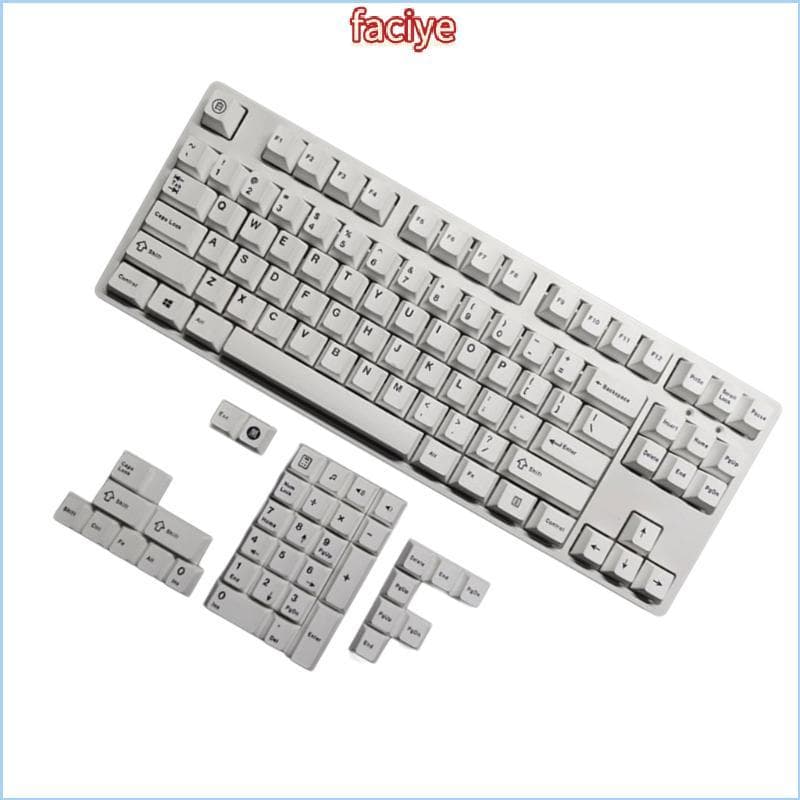 FCY 125 PBT Keycaps Profile Dye Sublimations Cover Para Teclados Mecânico