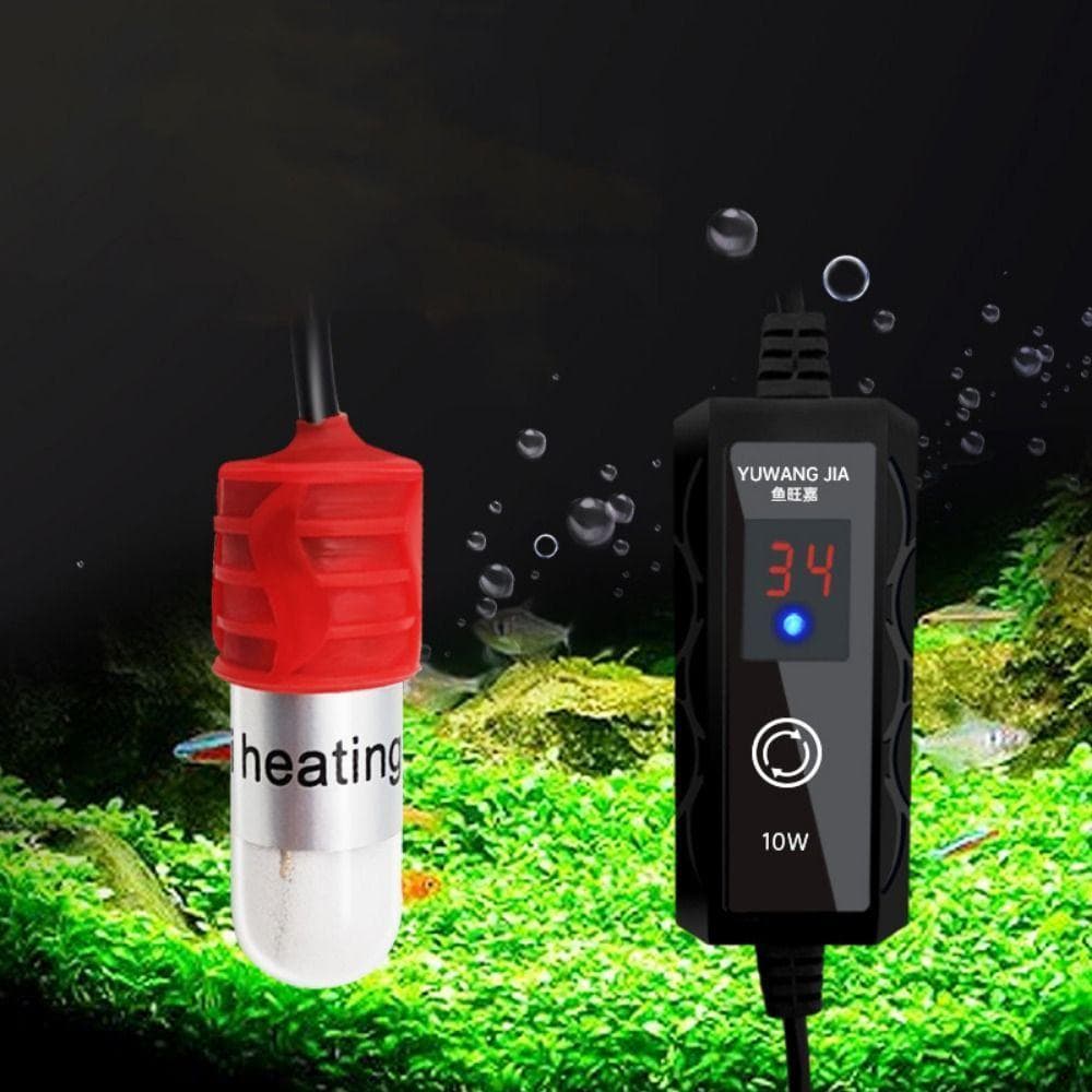 Mini Aquecedor De Tanque De Peixes , Haste De Aquecimento USB Automática Ajustável Para Aquário , 10/15W