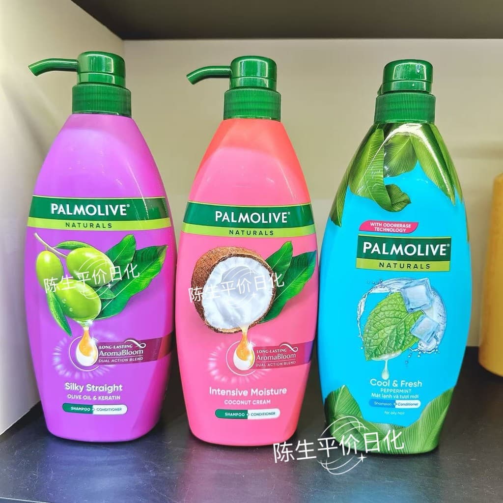 Tailândia Palmolive Palmolive Shampoo Beauty Choice Coco Limão Toranja Refrescante Anticaspa Suavizante 600ml