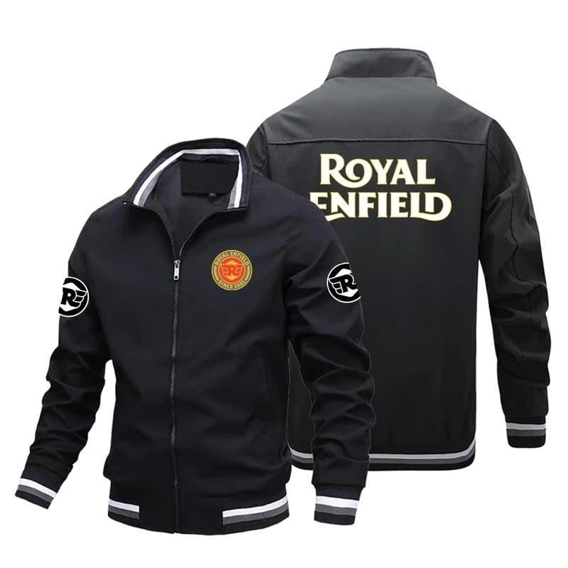 Nova Jaqueta de Motocicleta Royal Enfield Estilo Retrô, Roupas Masculinas, Jaqueta de Corrida, Corta-Vento, Jaqueta para