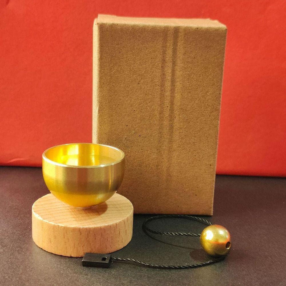 Tigela De Canto Tibetana STEVEVIVIAN , Mini Meditação Musical , Com Bolsa De Armazenamento Som De Cobre