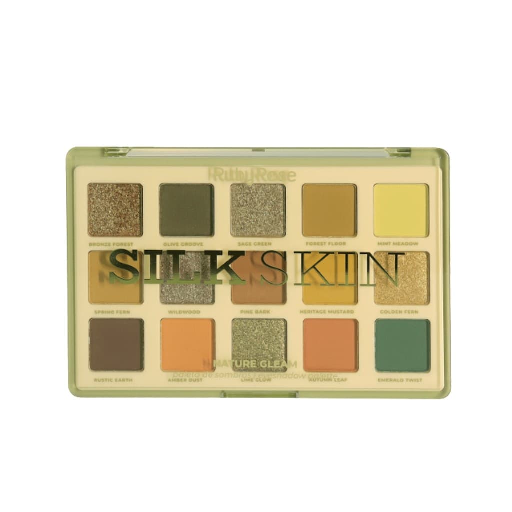 Paleta De Sombras Nature Gleam Silk Skin - Hbe2205 - Ruby Rose
