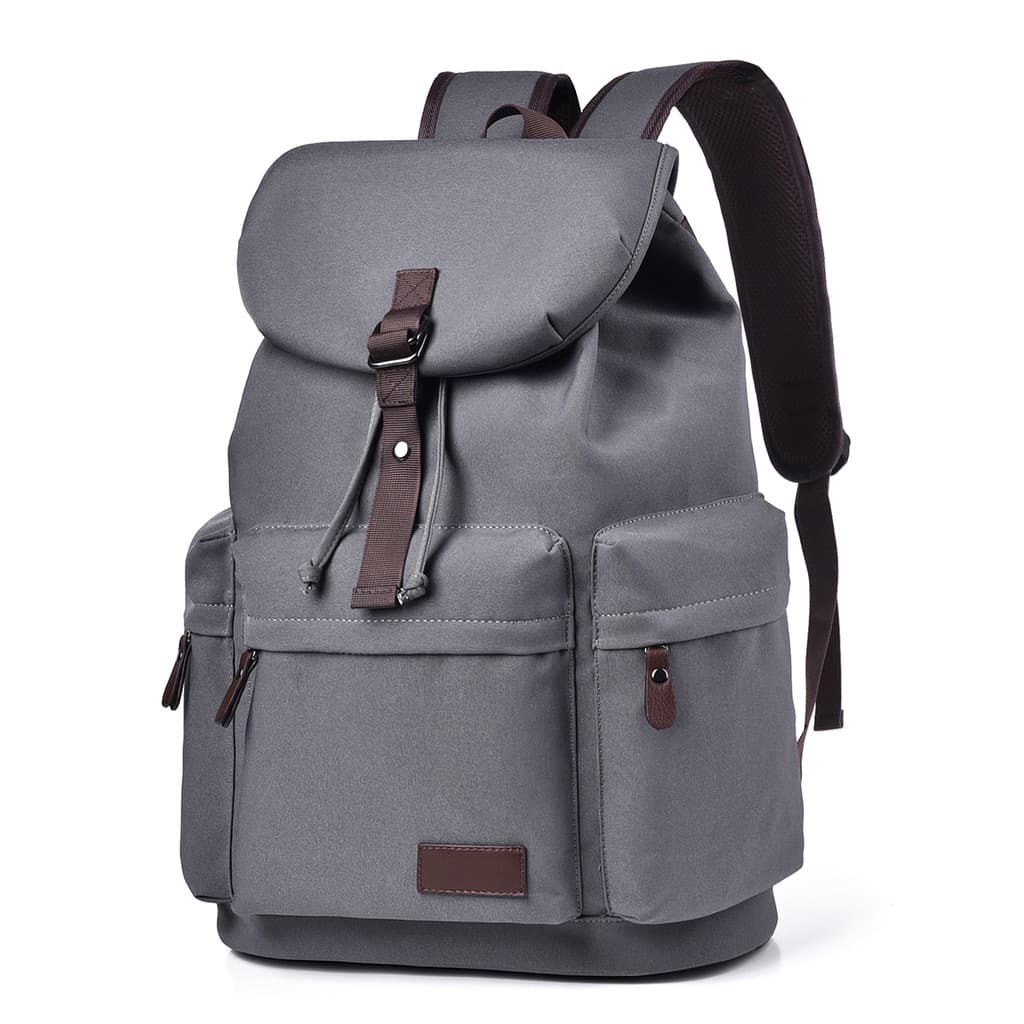 Nova mochila de lona de alta qualidade masculina negócios Commuter grande capacidade computador mochila à prova dwaterpr