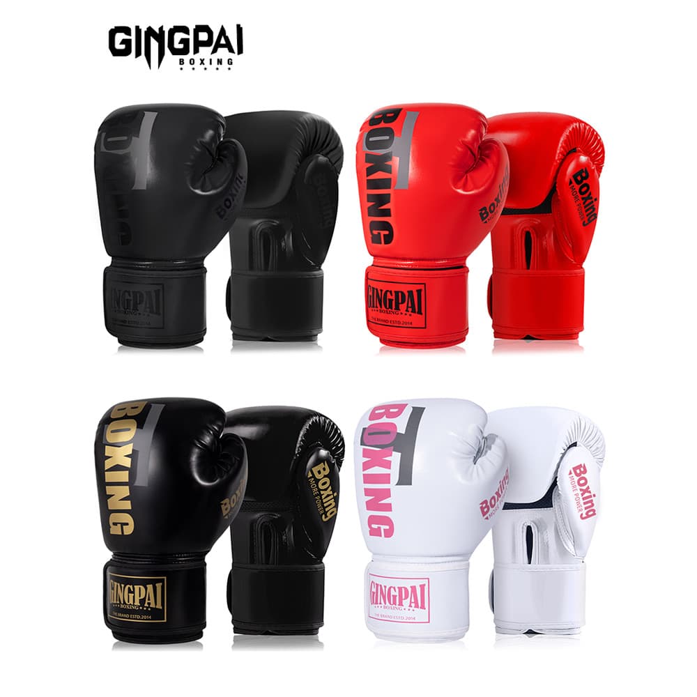 Caixa luvas de boxe Sanda crianças luvas das mulheres dos homens treinamento sacos de boxe Muay Thai luta livre adulto p