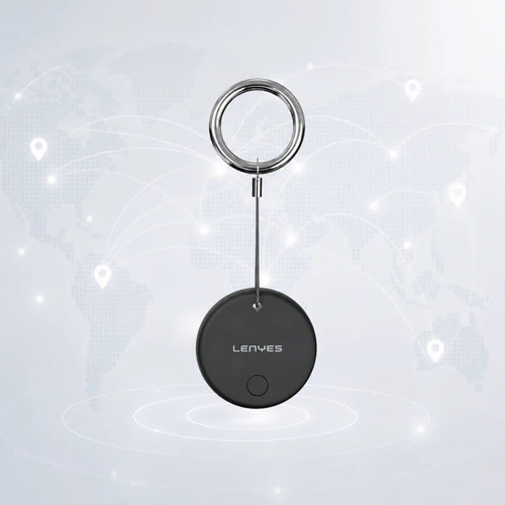 Tag Localizadora Smart Bluetooth Compatível Buscar Find My Preto