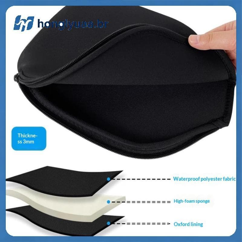 Capa Protetora De Neoprene Macio Para Pilha , Leve , À Prova D'água , Remo De Acessórios Bolsa BR