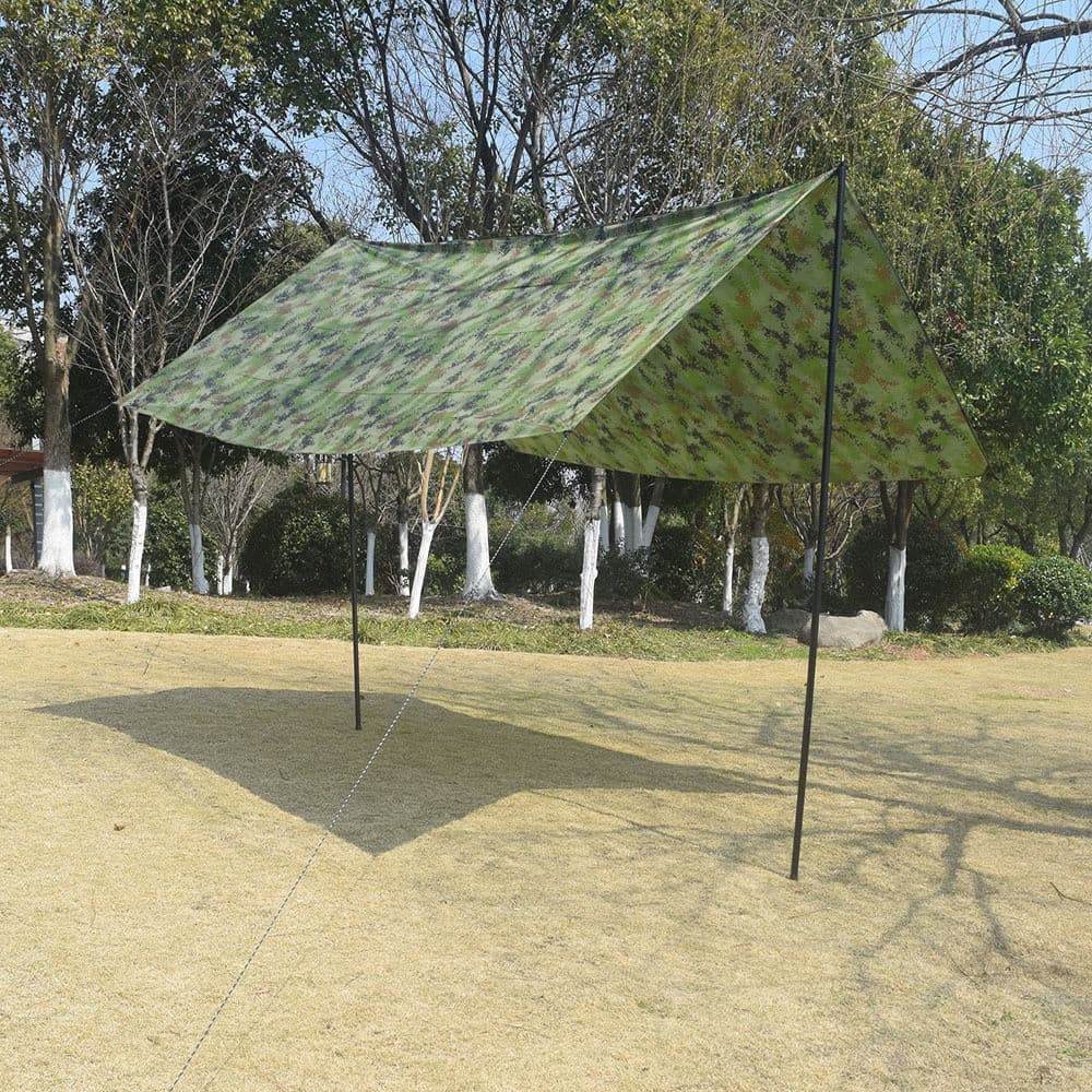 Shihao barraca de acampamento com dossel, equipamento de guarda-sol para acampamento ao ar livre, protetor solar à prova
