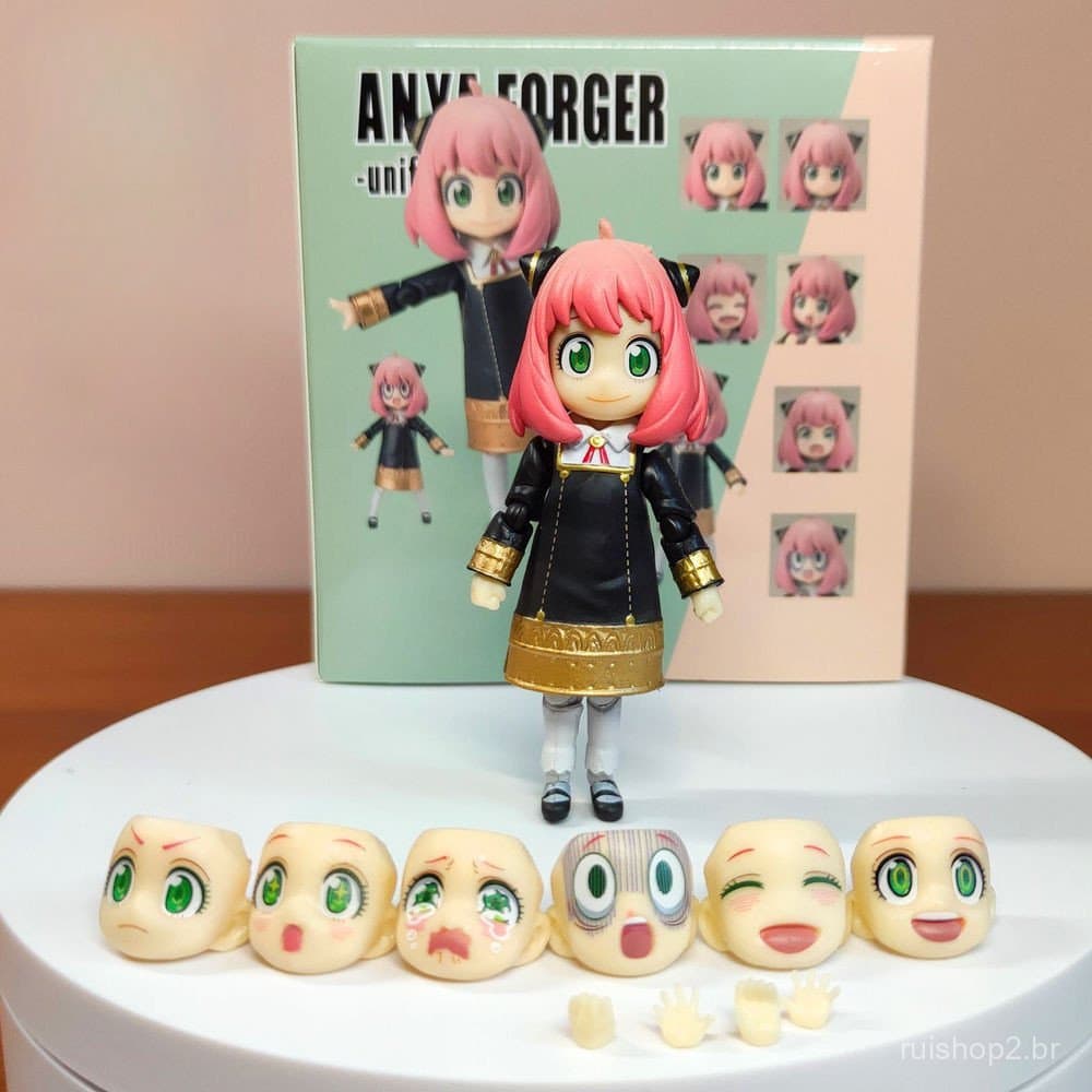 Figura SHF Anya SPY X Family Action Figure Forger com Articulações Articuladas Modelo de Brinquedo RUL9