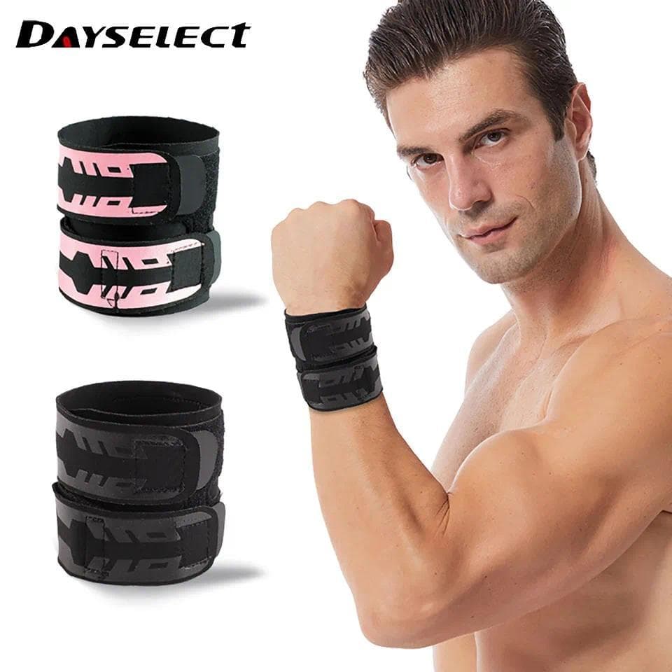 DAYSELECT 1 Peça Cinta De Pulso Fina Academia Basquete Badminton Equipamento De Tênis Suporte De Mão