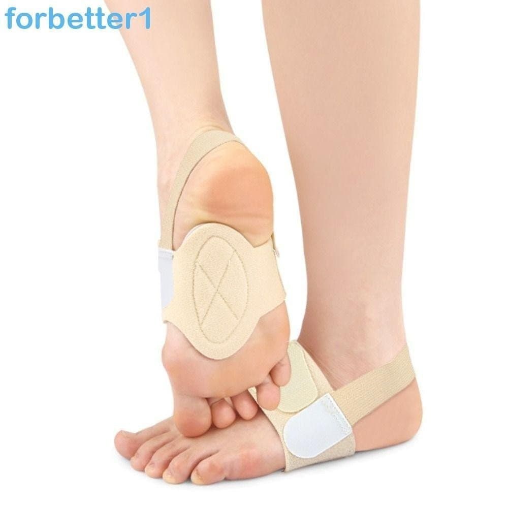 FORBETTER 1 Par De Palmilhas Para Pés Planos , Ortopédicas Esportivas Ajustáveis Com Conforto Em Gel , Alça De Calcanhar