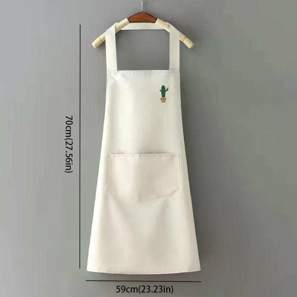 Bata De Cozinha PEONY , Avental De PVC À Prova D'água , Sem Mangas De Óleo , Pode Limpar As Mãos , Catering , Garçom , R