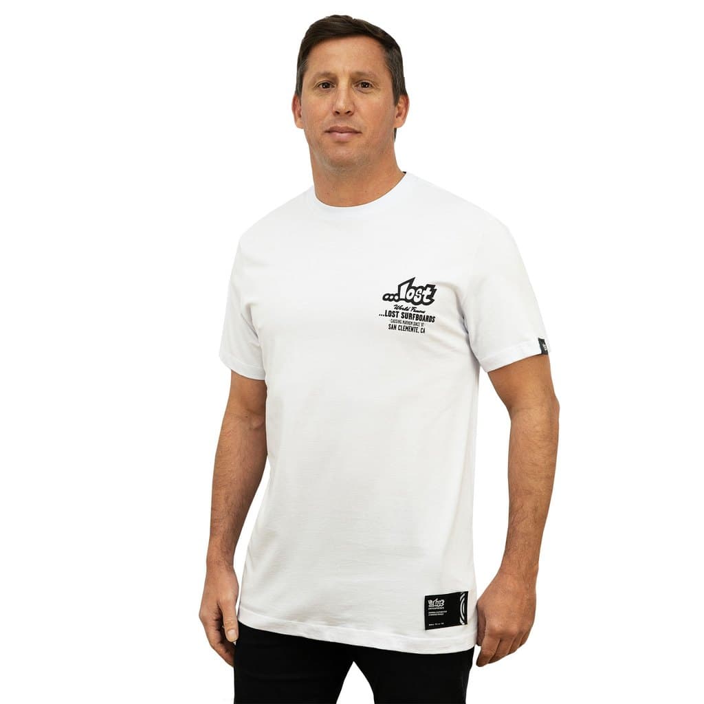 Camiseta Lost Timeless White