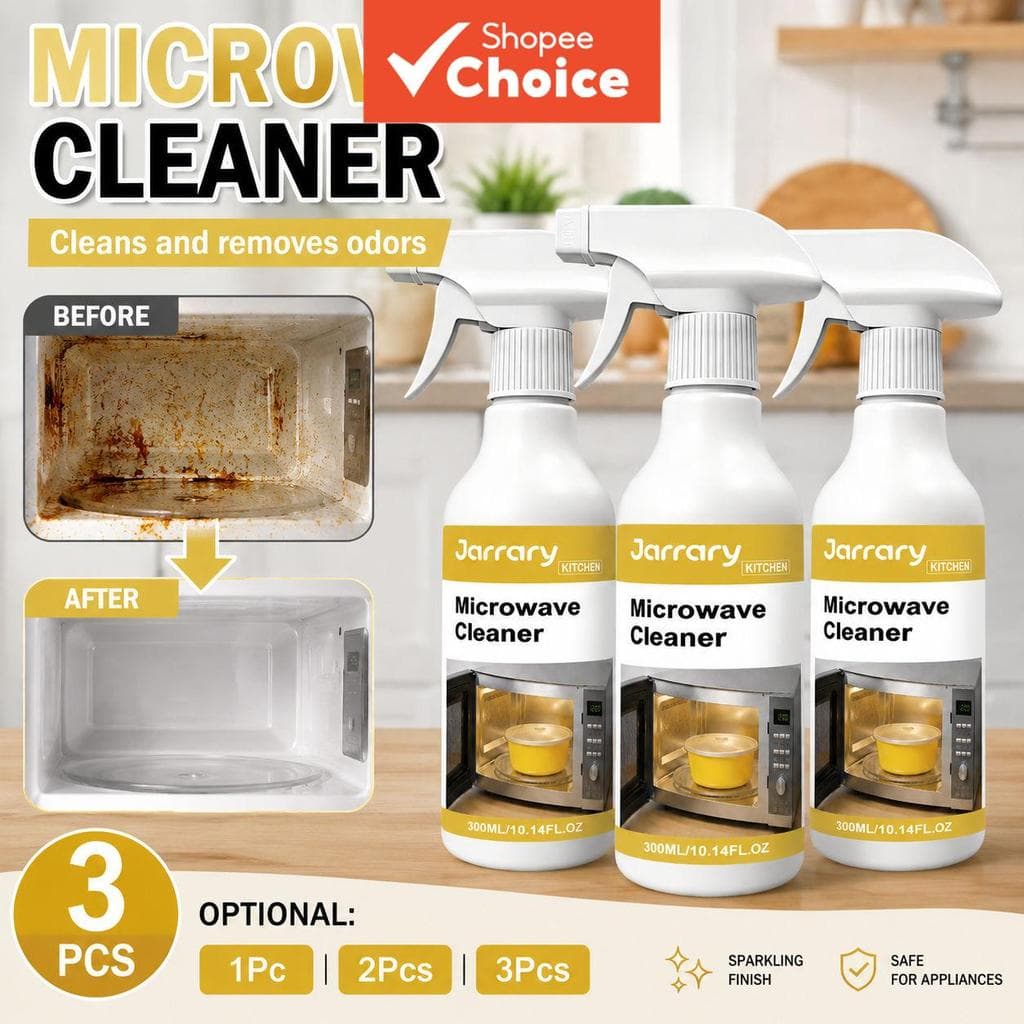 Pacote Múltiplo 1/2/3 Unidades 300ml Spray De Limpeza De Micro-Ondas , Fórmula Suave Decil Glucosídeo Graxa Pesada Remov