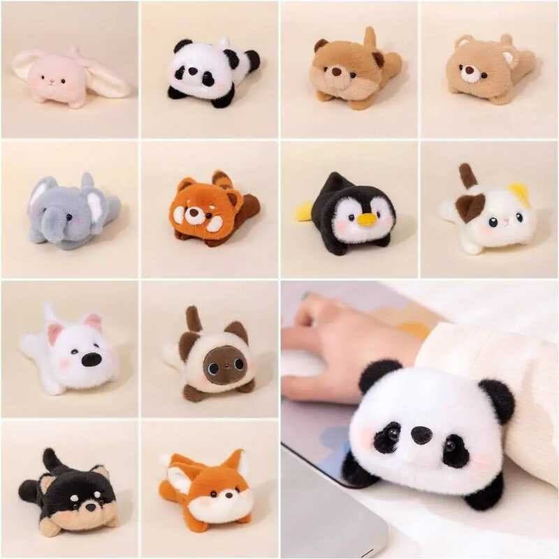 Boneca Fofa Descanso De Pulso Mouse pad Suporte Ergonomia Desktop Computador Portátil Braço Resto Almofada