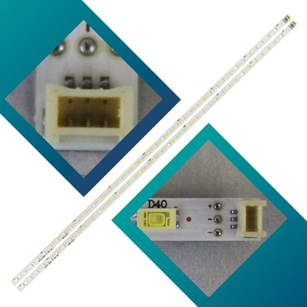 Kit 2 Barras De Led Tv Aoc Le32h158i Le32w157 Le32h158 Novo
