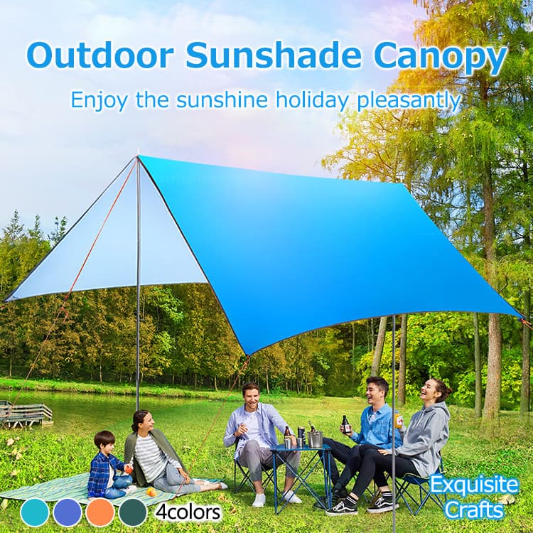 【Ideal para Camping】Canopy Two Pairs of Tents Rainproof Sunshade/Barraca Camelo/Multiuso/Proteção Contra Chuva