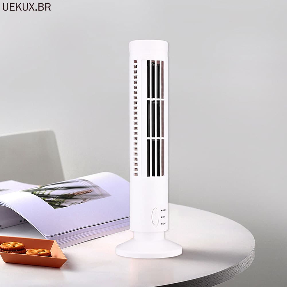 Ventilador De Mesa Portátil Sem Lâmina Alimentado Por USB Para Configuração Final De Casa/Escritório