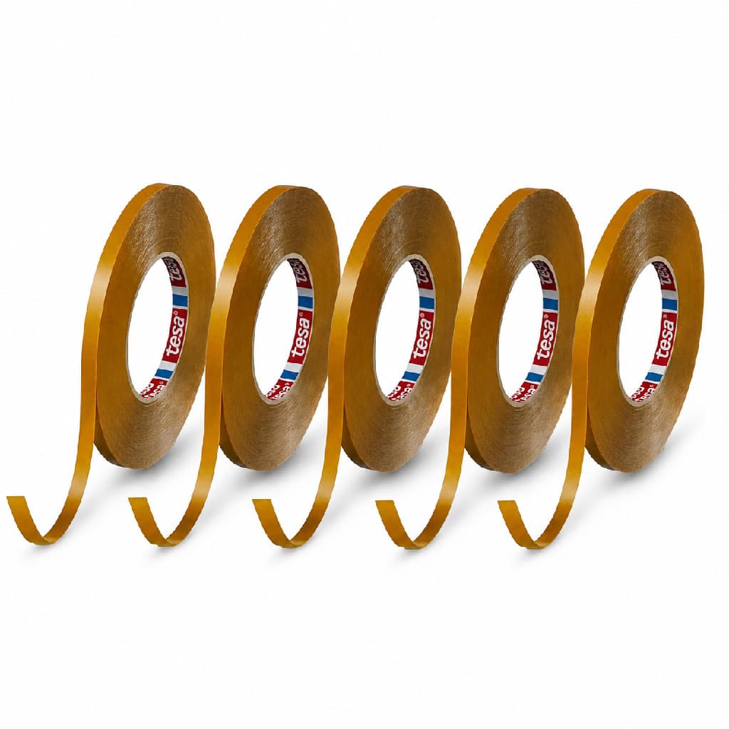 Kit Com 5 Unidades de Fita Dupla Face PVC 4970 Tesa 09mmX50m