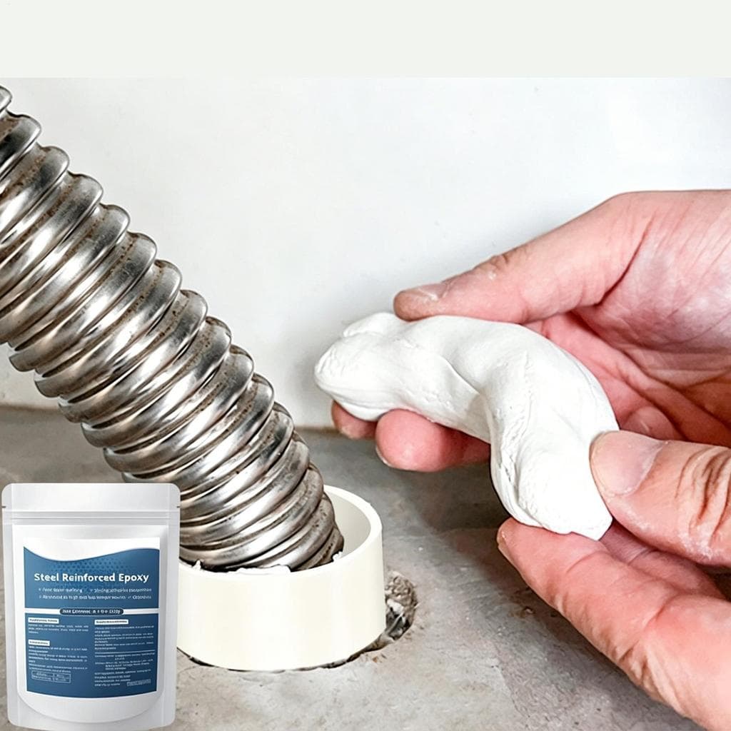 Massa Epóxi De Enchimento De Metal Resistente Ao Calor À Prova D'água , 100g Portátil Forte Adesão Reparação Kit Argila