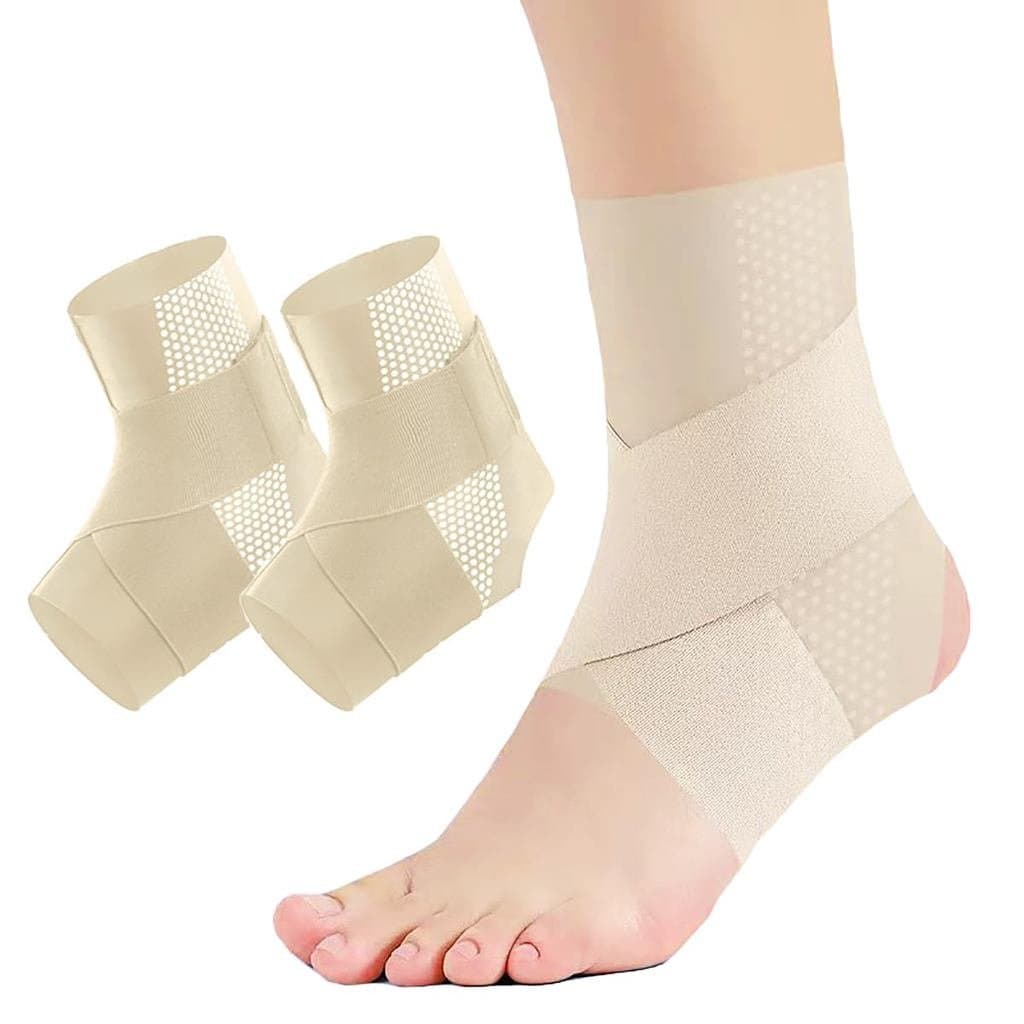 Tornozeleiras para Mulheres e Homens, 2 peças de Manga de Compressão para Tornozelo, para Fascite Plantar, Alívi
