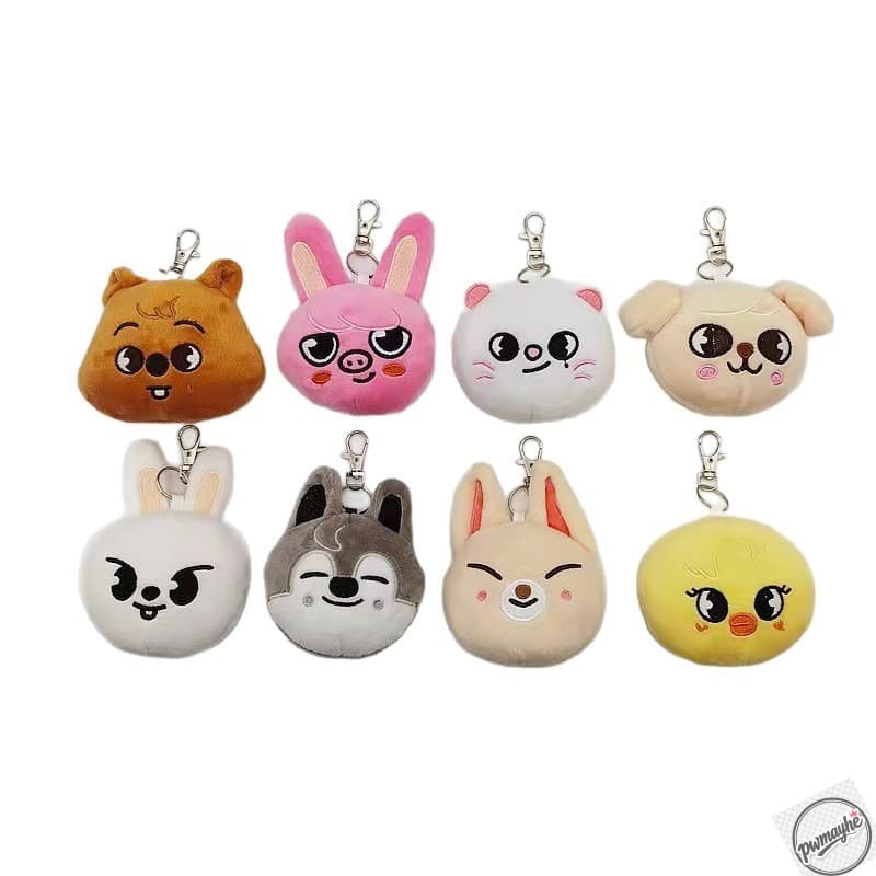 Chaveiro de Pelúcia Fofo, Acessório Colecionável para Fãs, Ideal para Presentes Criativos