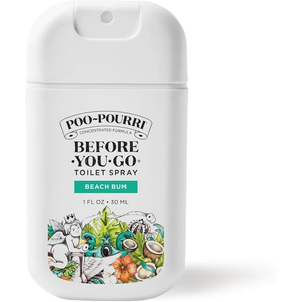 Limpador de banheiro portátil, essencial para viagens e praia, 1 onça, pode ser usado até 50 vezes.