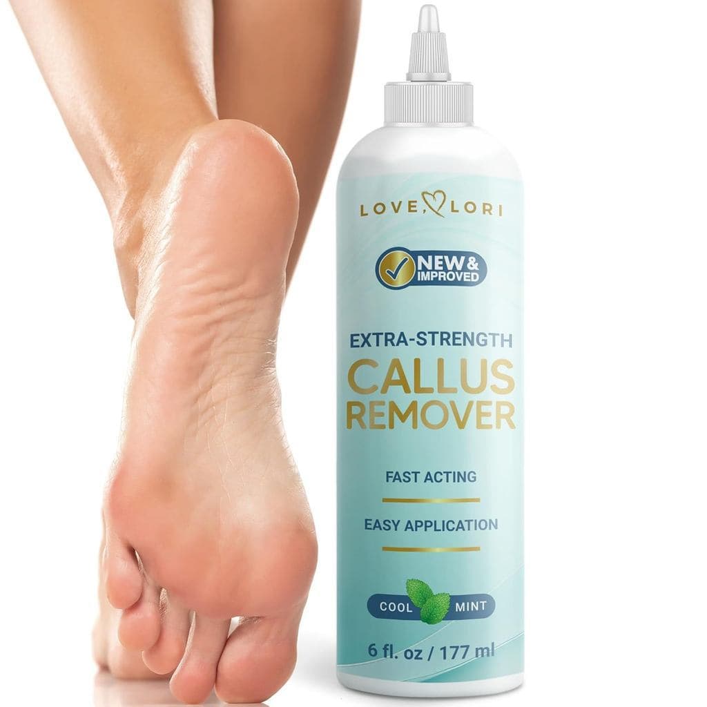 Removedor de Calos dos Pés (Ultra Forte) Gel para Remoção de Calos dos Pés - Ferramenta de Pedicure para Esfoliação dos