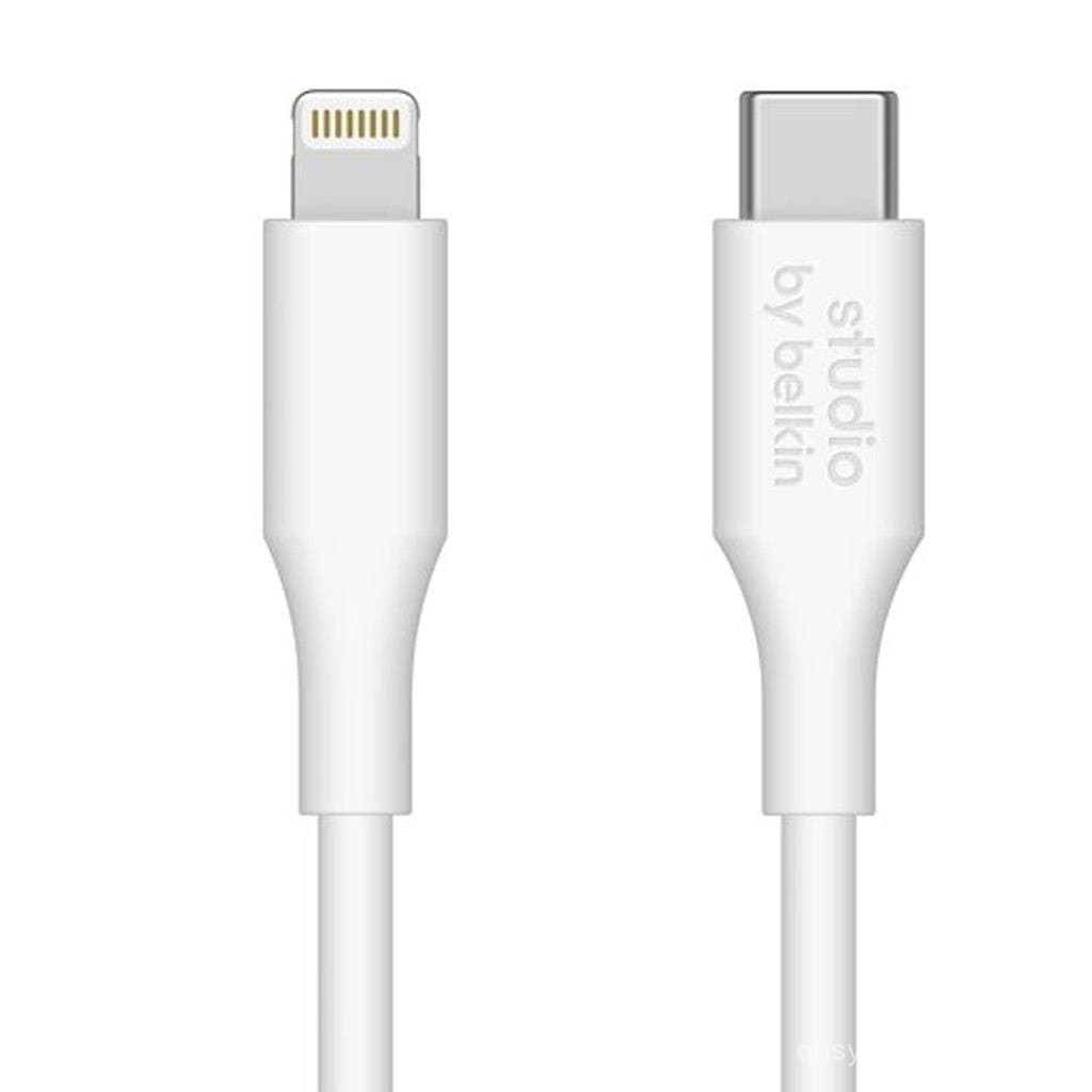Cabo Belkin Studio USB-C para Lightning de 4 pés para Carregamento Rápido & CBN8
