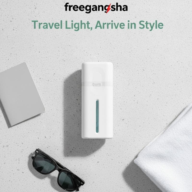 [FRE] Frasco Dispensador De Viagem 4 Em 1 À Prova De Vazamentos Frascos Recarregáveis Vazios Portáteis Para Viagens De N