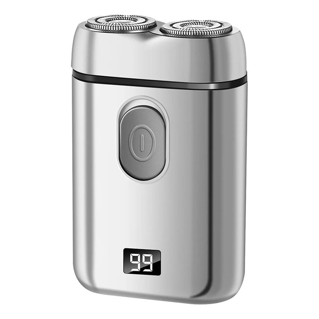 Barbeador Elétrico Portátil Com Tela Lcd Para Homens