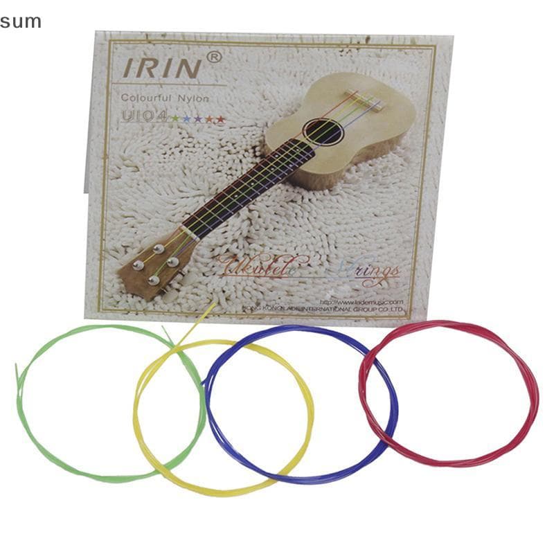 [sum] 4pcs U104 Cordas De ukulele De nylon Substituição BR