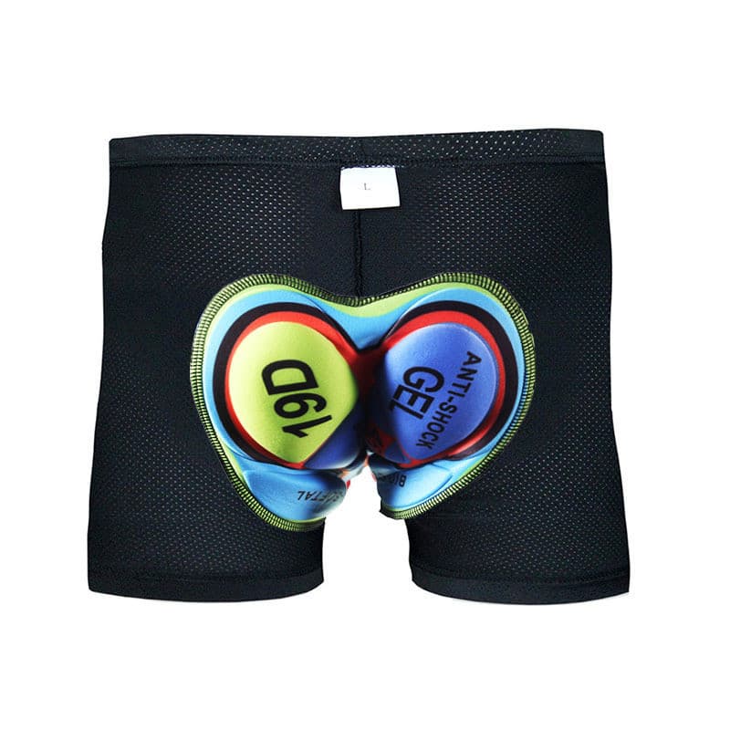Masculino feminino estilo ciclismo roupa interior Silicone esponja assento almofada de secagem rápida Mountain Bike cicl