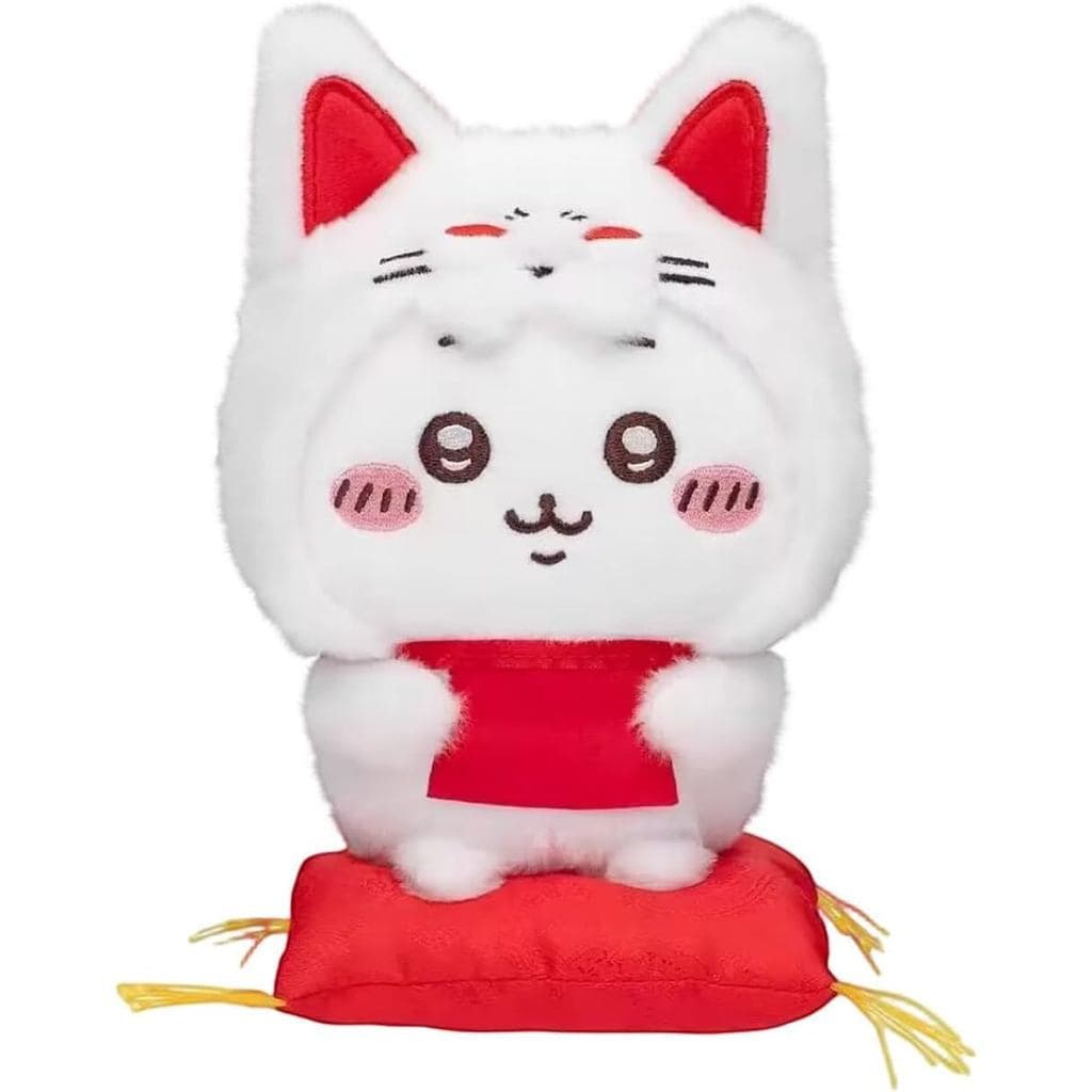 Chikawa Pelúcia , Almofadas De Para Decoração De Casa Fãs De Anime (Vermelho) Presente De 7 Polegadas